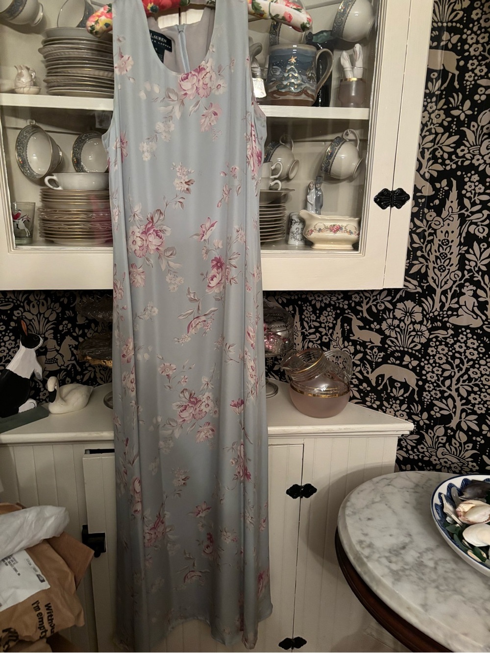 ralph lauren 90s vintage maxi dress